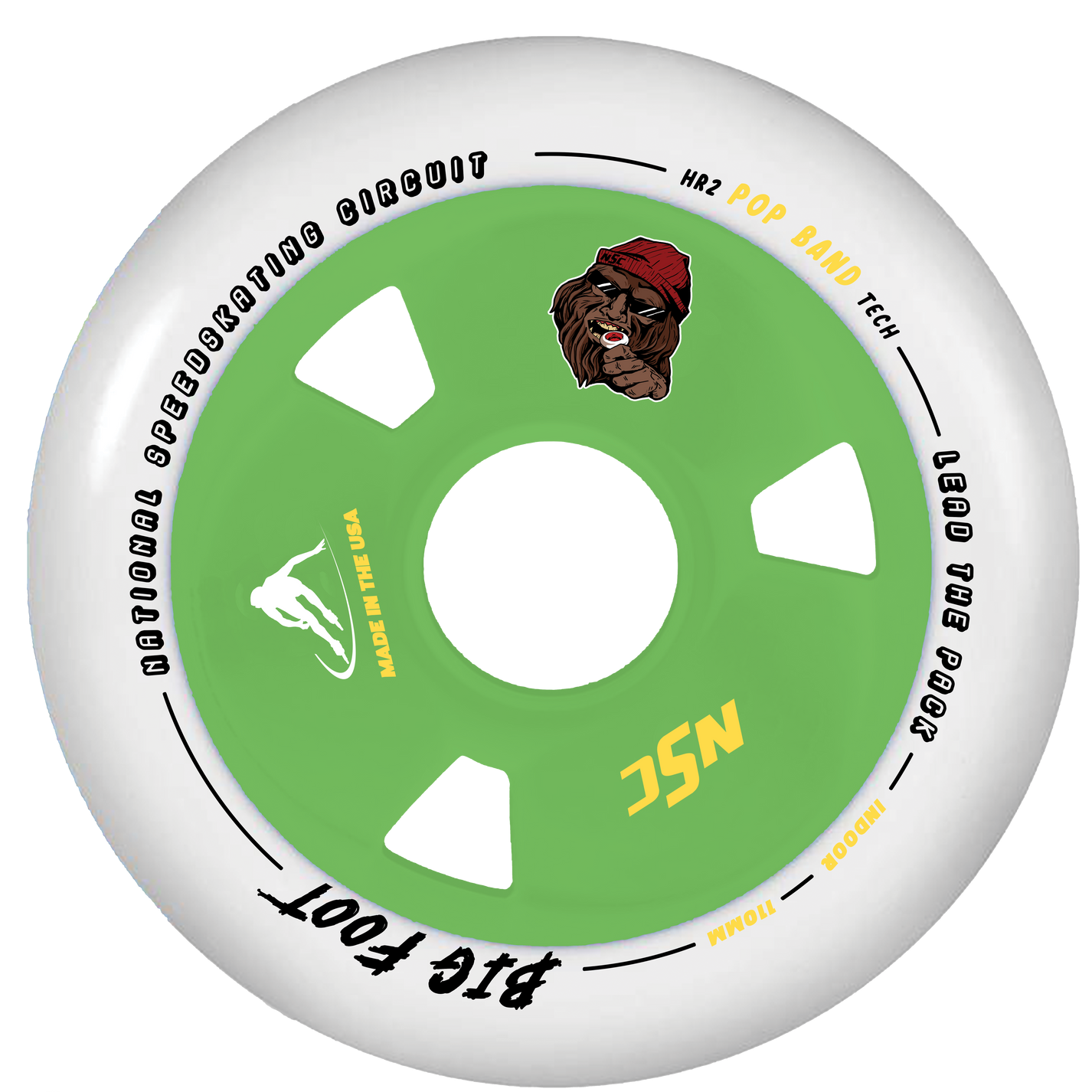 NSC Big Foot 2 Wheels Greenp