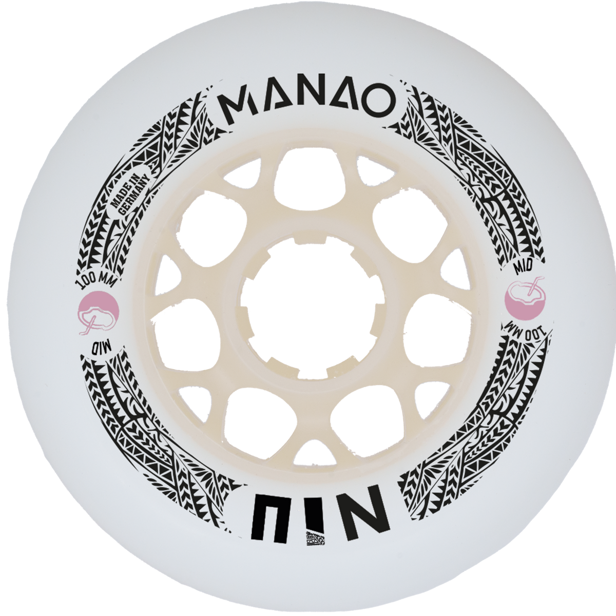 Manao NIU 100mm inline speed skating wheel